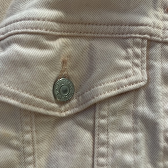 Levis plus size pink jean jacket - Picture 3 of 4